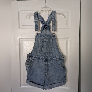 GAP overall shorts